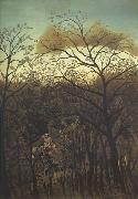 Henri Rousseau The Rendezvous in the Forest oil painting